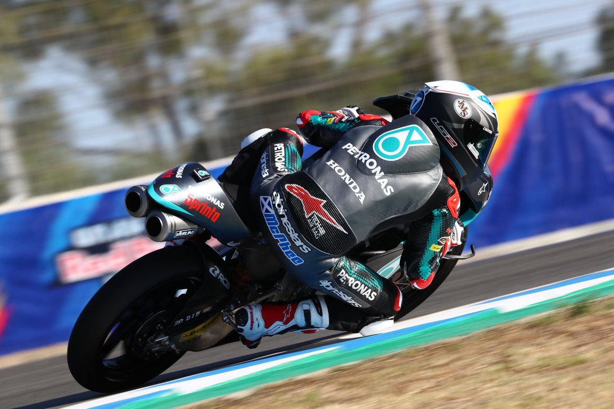 PET_Motorsports's tweet photo. We're back on track! Superb seeing our #TeamPETRONAS riders 'come alive' β¨again after so long away! https://t.co/v5p7alCUAO