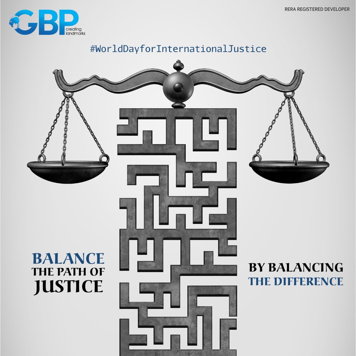 gbpgroup1's tweet photo. Lets make the balanced path of Justice by balancing the differences among us 
#worlddayforinternationaljustice #justice #GBPGroup #Balancedjustice https://t.co/knCyn3ZfOb