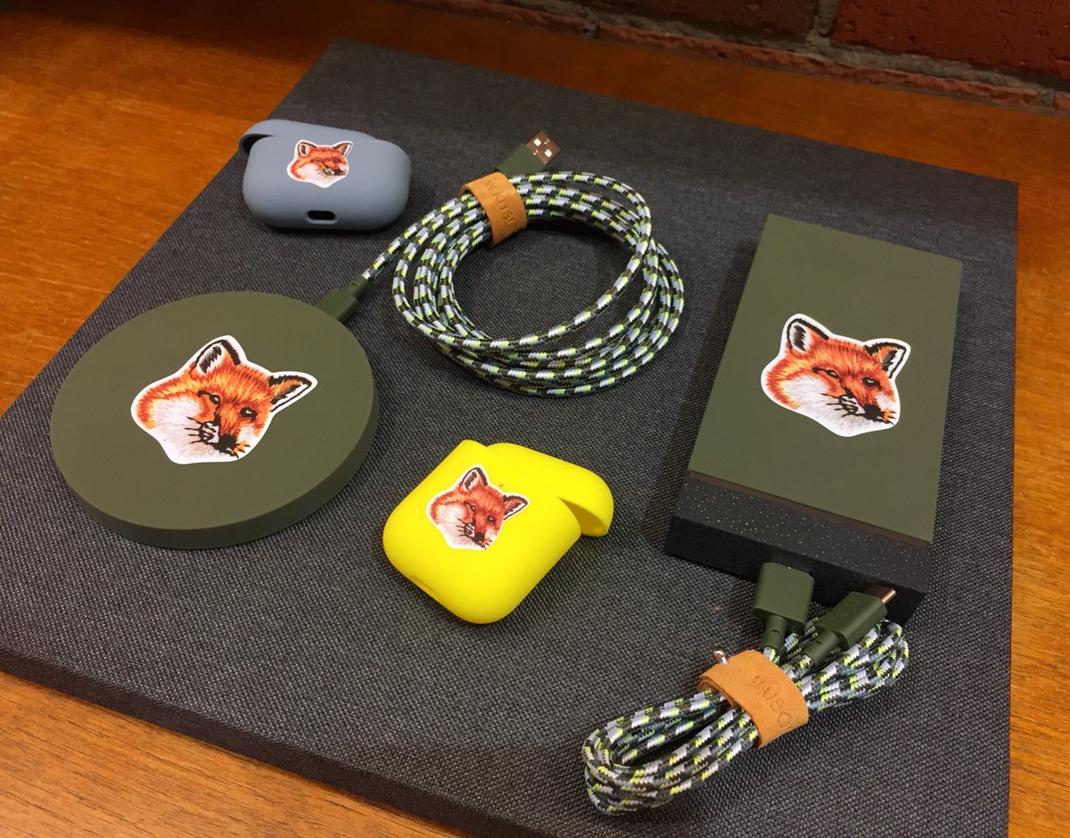 NATIVE UNION MAISON KITSUNÉ ワイヤレス充電器 ワイヤレス充電パッド