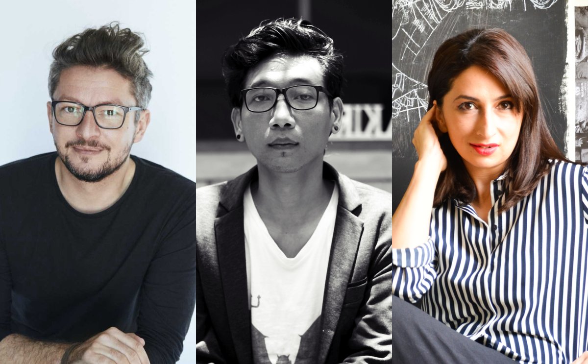 Sutton's tweet photo. Congrats to this year’s #SovereignAsianArtPrize winners Alex Seton of Australia, @sabaqizilbash of Pakistan and Made Wiguna Valasara of Indonesia! #AlexSeton is named winner of the Grand Prize and will receive US$30,000 for his marble sculpture ‘Oilstone 05_Corrosion (2019)’. https://t.co/fwoPIz1wrD