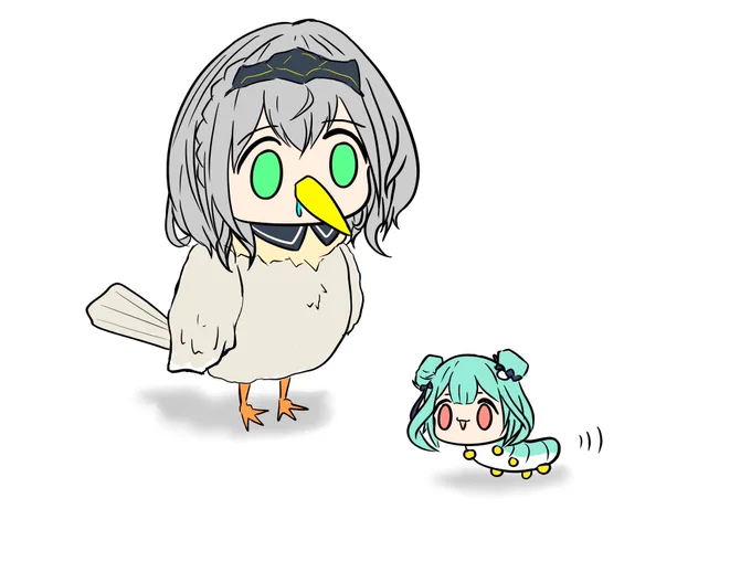 #デフォルメ絵を流してデフォルメ民を増やそう 