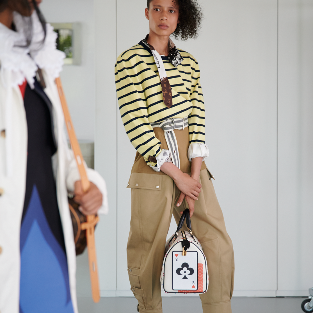 Louis Vuitton on X: Holding the aces. @TWNGhesquiere 's new #LVCruise  Collection playfully adds card game symbols across iconic #LouisVuitton  designs such as the Speedy bag. See more at    /