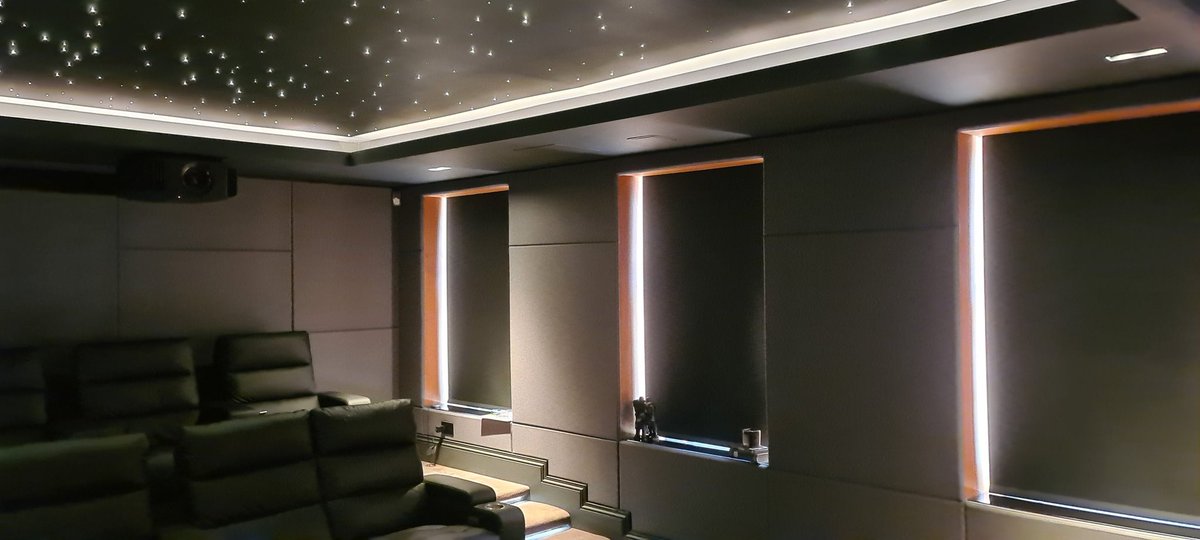 Q Motion being added as the final touches to our latest cinema install, especially as they now link with <a href="/RakoControls/">Rako Controls</a>. <a href="/HabitechLimited/">Habitech Limited</a> <a href="/SonanceSpeakers/">Sonance</a>