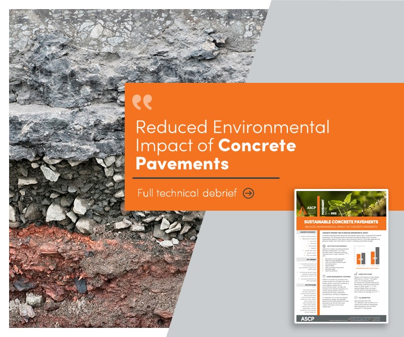 ASCPconcrete's tweet photo. ASCP Pavement Note 002 – Sustainable Concrete Pavements is now published here:  https://t.co/cDHWs0eXsr https://t.co/pN2Bl8AiW5