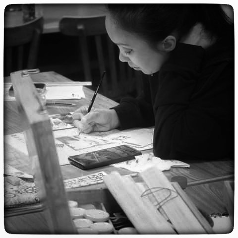 Dernier jour au couvent des S&oelig;urs B&eacute;n&eacute;dictines . Une m&eacute;ditation &agrave; base de parchemin et de feuilles d'or<a href="/tag/massagetha%C3%AF"class="tags"><span>#massagetha&iuml;</span></a>