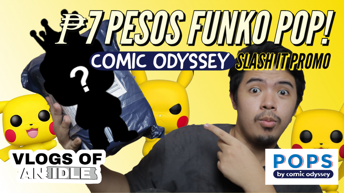 idlejoewen's tweet photo. WOW 7 PESOS KO LANG NAKUHA ANG FUNKO POP NA TO!!! 🎉🎉

HERE'S A VIDEO ON HOW I GOT A FUNKO POP WORTH P7 THROUGH LAZADA'S SLASH IT PROMO.

CHECK OUT THE VIDEO HERE: https://t.co/jwUlAXqC5Z

#FunkoPop #ComicOdyssey #PopsPH #FunkoFinds #FunkoCollectors #CheapFunkoPops https://t.co/Dq458Nh8LP