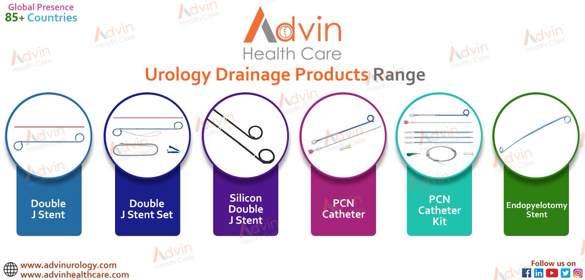 advinhealth's tweet photo. Urology Drainage Products
We Advin Health Care Manufacturer Of Urology Drainage Products Like #doublejstent #doublejstentset #silicondjstent #pcncatheter #pcncatheterset #endopyelotomy #urologydisposable #urologyequipment #urologyinstruments #endourology
https://t.co/Z5OvuXpA1f https://t.co/BtbrIAgdPH