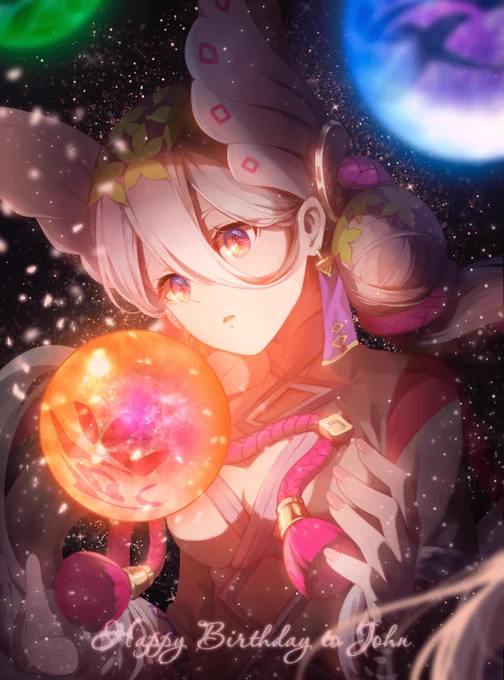 少数民族の国、テンライちゃん!!描いてみました ジョンはん誕生日おめでとう( ˶ˆ꒳ˆ˵ )エヘヘ(博多弁のおめでとうってどう書くんだろう...) 
