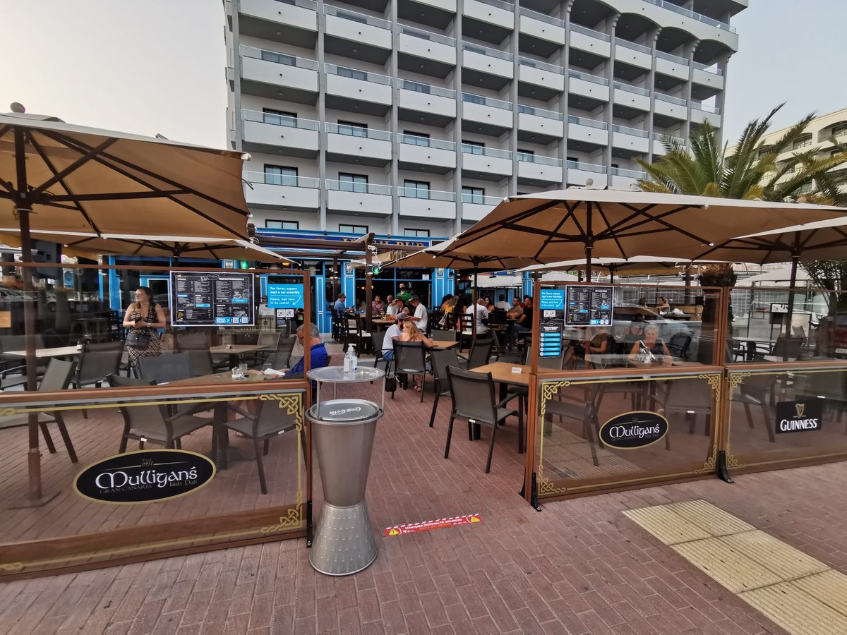 ATENCIÓN ⚠️ 🇮🇨 

Si estás en Gran Canaria por la zona de la playa del Inglés - Más Palomas, nuestro Sponsor #MULLIGANS ha reabierto sus puertas tras el #Covid 

Uno de los mejores sitios donde tomarse una cerveza 🍻 o varias 🍻🍻 😈

El 📦 @RR_NaifeGC os espera 💃🏻🙌🏻

#GoReborn