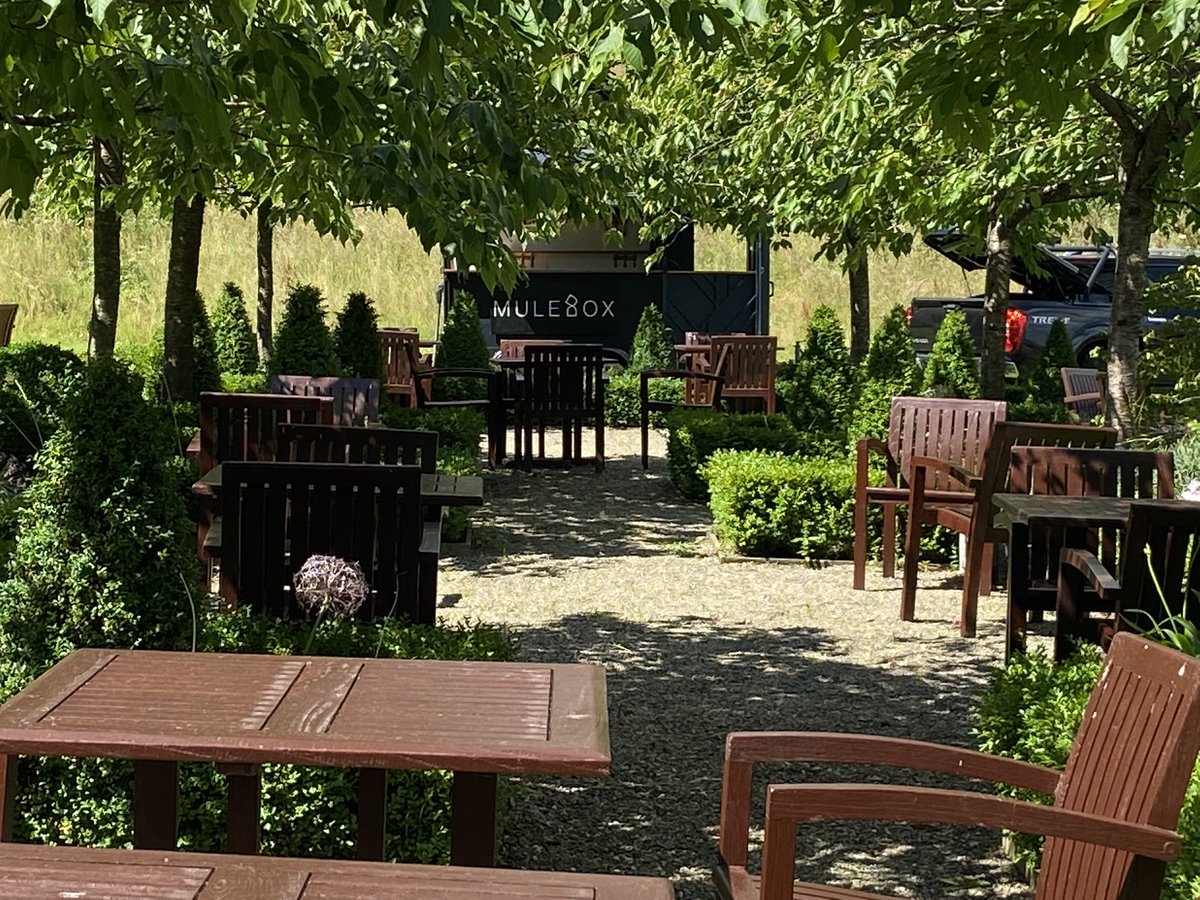 GroveNarberth's tweet photo. Exciting to get our new ‘Mulebox’ bar in place overlooking our recently added lake to the Preseli Hills.  Evening G&amp;T’s, Cocktails and nighttime hot chocolate’s on our parterre are ready to go.

#lakeside #mulebox #outsidebar #outsideliving #socialdistancing #reopening https://t.co/JEqc6YNjFx