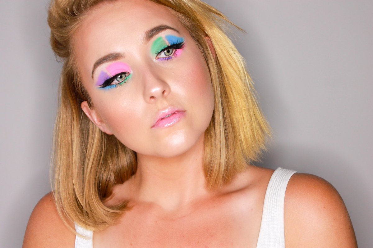 MorganMSellers's tweet photo. Why pick a color?! Check out my Instagram for a full tutorial! Shout out to @plouiseacademy for having the best bases that helps achieve the look! https://t.co/dMhXQJXUiH