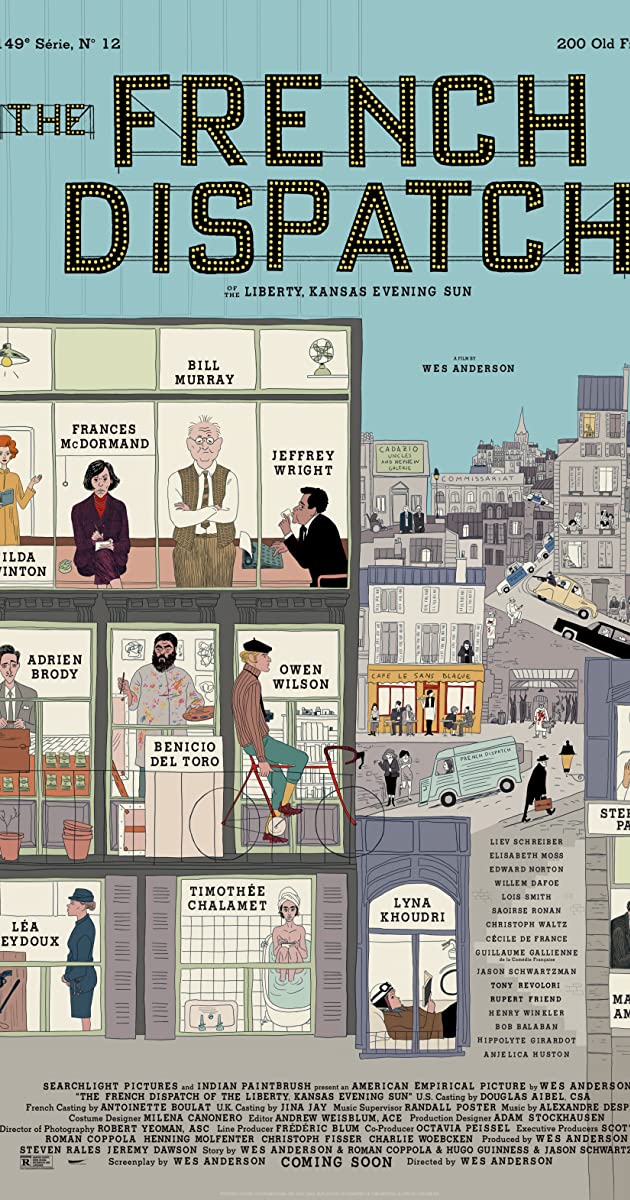 123Movies The French Dispatch HD Online
The French Dispatch 123movies Streaming Full Movie
Download The French Dispatch Movies 

<a href="/dispatch_2020/">Watch The French Dispatch Full Movie Online Free</a> #TheFrenchDispatch #TheFrenchDispatchMovie #IMDb #IMDbFact #comedy #drama #Romance #movies #movie #MovieReview