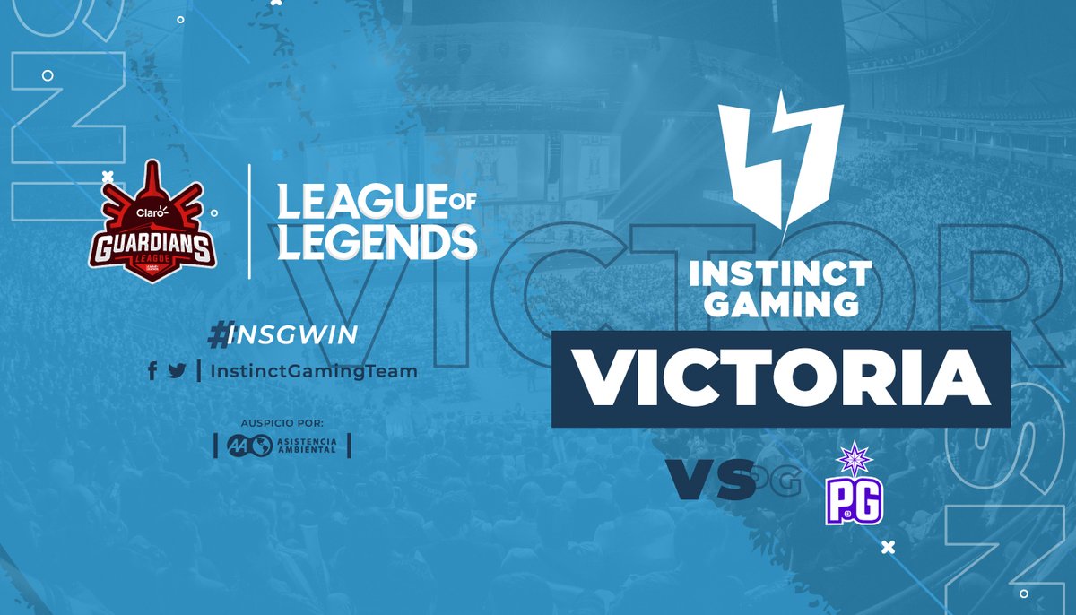 InstinctProTeam's tweet photo. ¡Victoria para el instinto! ⚡️
#INSGWIN https://t.co/ymJx9dXExn