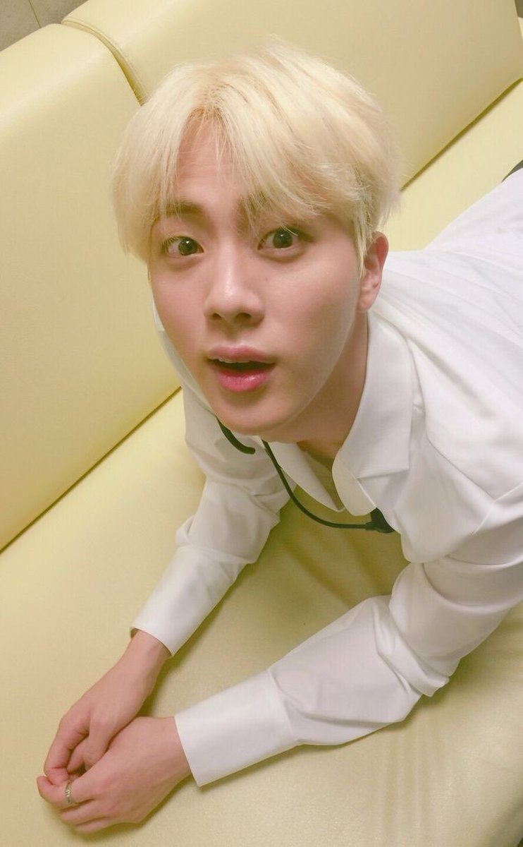 y'all wanted orange jimin but i gotta keep you on your toes u know so blonde jin, a thread: