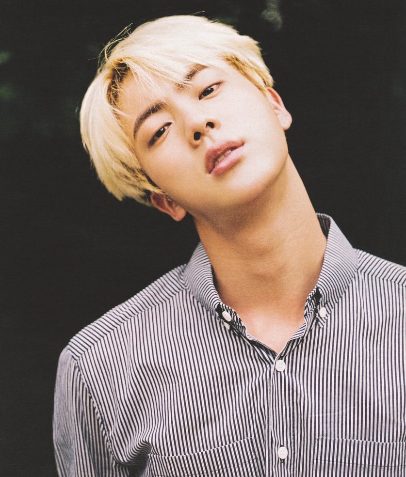 y'all wanted orange jimin but i gotta keep you on your toes u know so blonde jin, a thread: