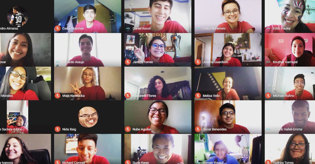 VonCrew's tweet photo. S/O to this amazing group of LINK leaders who were not only able to make incoming 9th graders feel comfortable, laugh, and feel connected...but were able to do it all online! #boomboom #vonpride #welcomeclassof2024 https://t.co/oBFuVbWhKz