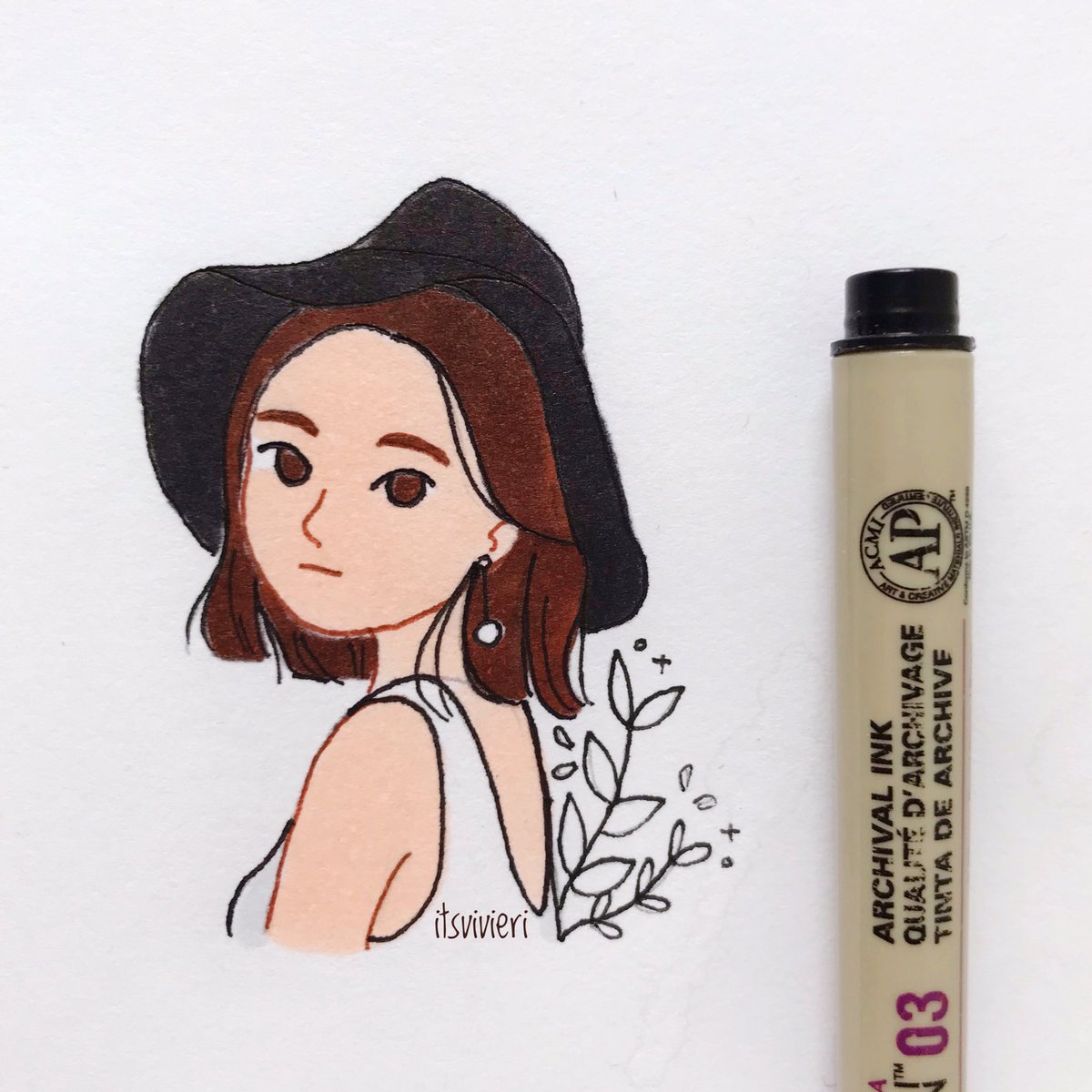 itsvivieri's tweet photo. A little fashion drawing using Copic markers! I’m loving the beige colour. Which one is your favourite?

#illustration #artwork https://t.co/HHgRsxLerq
