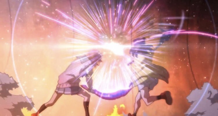 of purpose and a desire to live. To use her powers not just to kill Youmu but to save someone. Her fight with Sakura represents her first step in going down this new path she has laid out for herself by saving Sakura from her fruitless crusade of revenge and