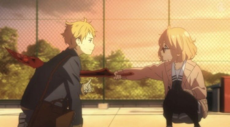 Everything changes when she meets Akihito. Akihito being half Youmu understands Mirai’s sense of isolation and desperately wants to pull her away from the mindset that her life has no meaning. Every time she tries to push Akihito away it only doubles his resolve to stand by her