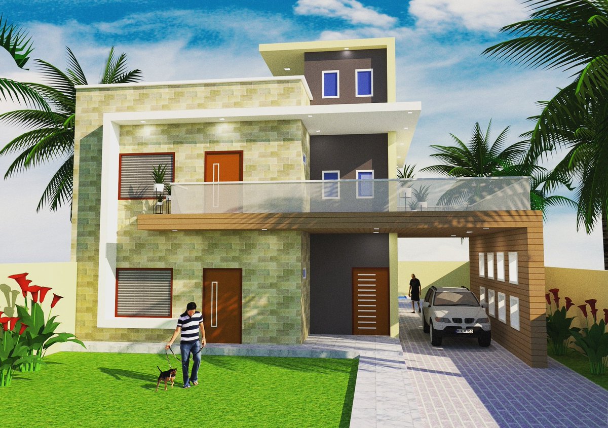 BuildoHome's tweet photo. Small farmhouse design #housedesign #architecture #homedecor #exterior #homeelevation #houseideas #buildohome #designforhomes #homeexterior #houseexterior #sketchup3d #sketchuphome #proparty #smallfarmhouse https://t.co/XIL6xW4W8s