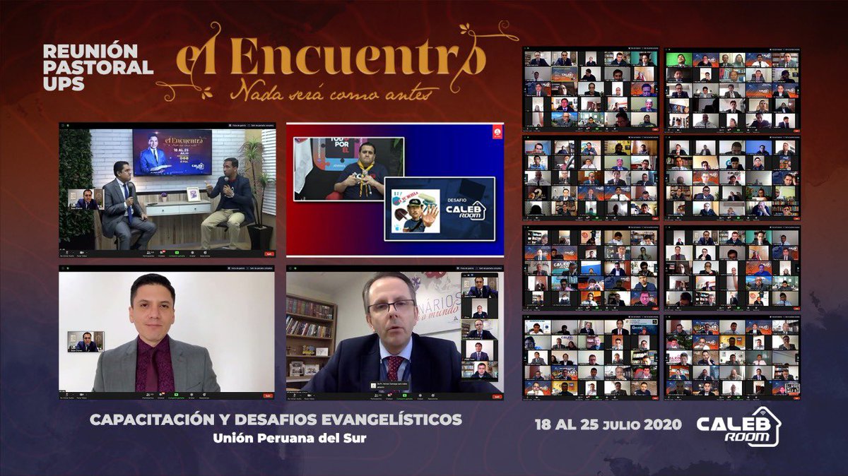 Este viernes 17 Julio a las 8:00 pm será la gran apertura de la mayor revolución misionera del tiempo del fin, jóvenes conectados con la misión,         #CALEBROOM del 18-25 julio con el Pr.<a href="/joel_fv/">JoelFV</a> TV Nuevo Tiempo m.facebook.com/adventistasups/ <a href="/prertonkohler/">Erton C Köhler</a>
