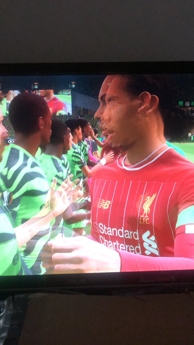 Europa League final with forest green rovers on ultimate difficulty wish me luck boys we playing Liverpool