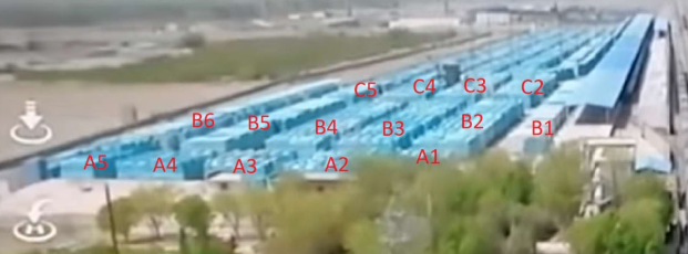 This thread is rightfully getting renewed attention, so I should correct the record here, that now I believe the video was filmed in late April 2019, based on surrounding vegetation and the cargo-yard in the background. There was far less cargo in August 2018.