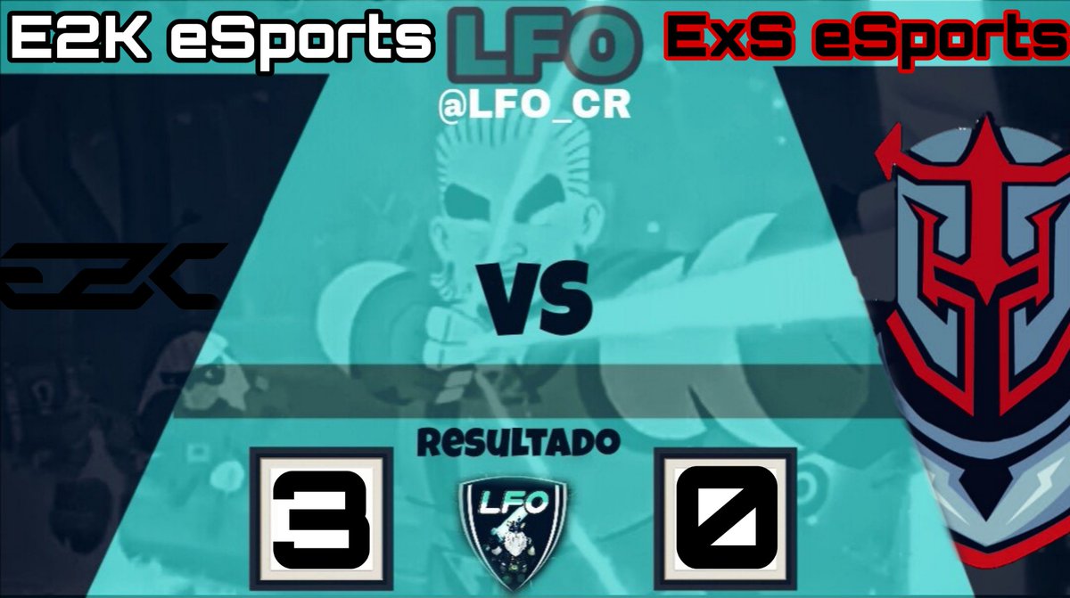 Presentamos el último finalista para la <a href="/LFO_CR/">Liga Fantasma Oscuro #QuedateEnCasa</a> edición de #BS , <a href="/E2KEsports/">E2K</a> ante @EXS_EsportsGG , Los felicitamos son grandes equipos ♥️👻🔥