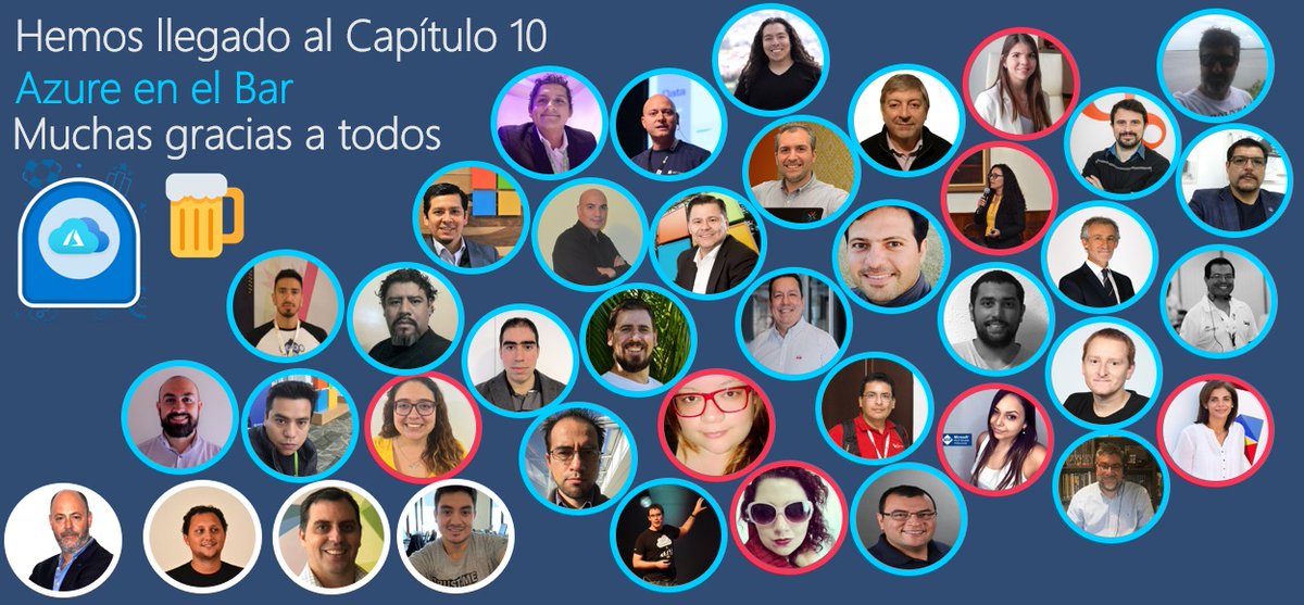 Azure en el Bar - 10 Capítulos ! Gracias a todos lo que lo hicieron posible !! <a href="/AzureEnElBar/">AzureEnElBar</a> #Azure (1)