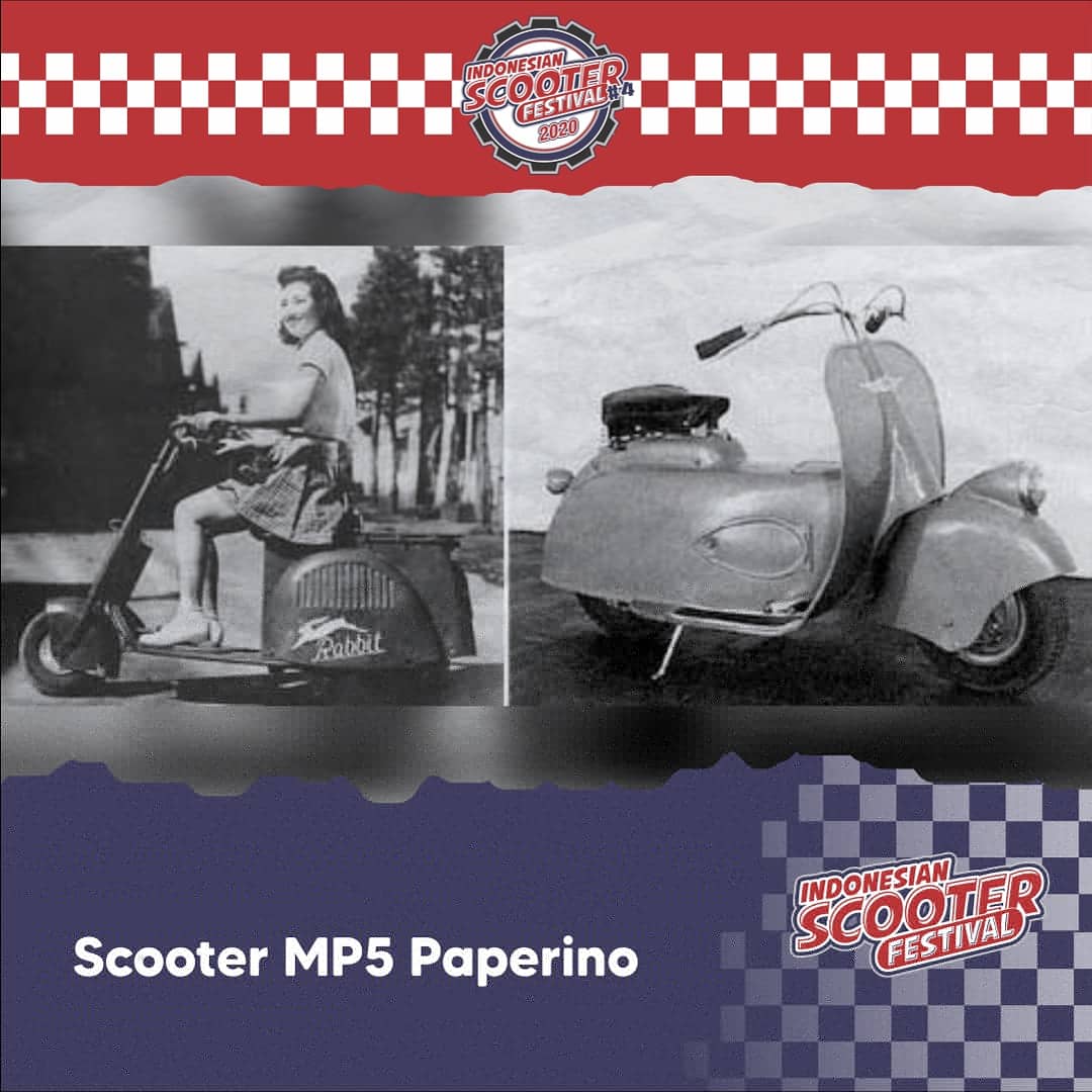 indoscooterfest's tweet photo. Piaggio MP5 dalam penyebutannya memiliki arti "Moto Piaggio 5" sedangkan nama Paperino merupakan sebutan Italia untuk Donald Duck alias Donal Bebek, karena bentuknya menyerupai tokoh kartun Disney tersebut.
.
SEE YOU AT
INDONESIAN SCOOTER FESTIVAL #4 ON DESEMBER 2020. https://t.co/m7lOnejE6k