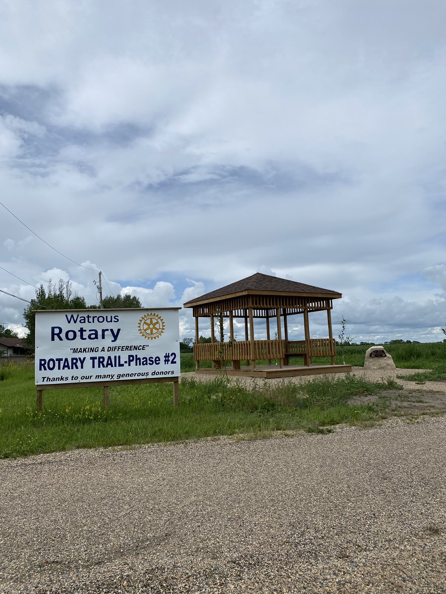 WatrousR's tweet photo. Watrous Rotary Trail 2 - Update! https://t.co/RD251FJMCN