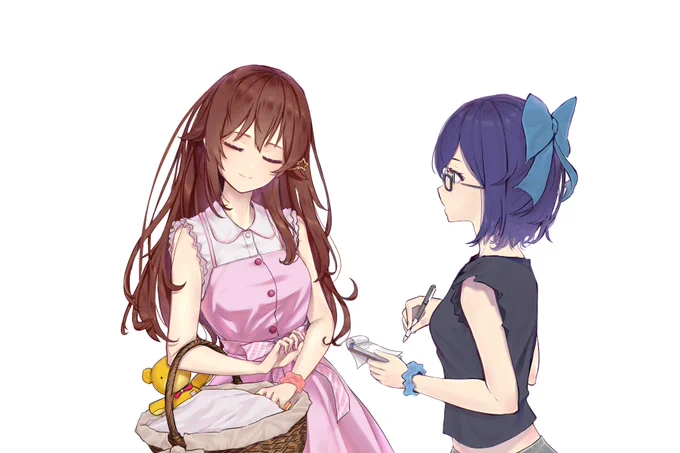 「えーちゃんにプレゼントがあるよ」
#soraArt #絵ーちゃん #ホロライブ #hololive 