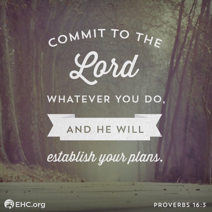 Carriefilms's tweet photo. Proverbs 16:3

If you are worried about not getting your stuff finished...

Tell God what you would like to accomplish and He will Help You!

#askgod #godwillhelpyou #godisthereforyou #godisincontrol #godisawesome #jesusisawesome https://t.co/oO07kykgyF