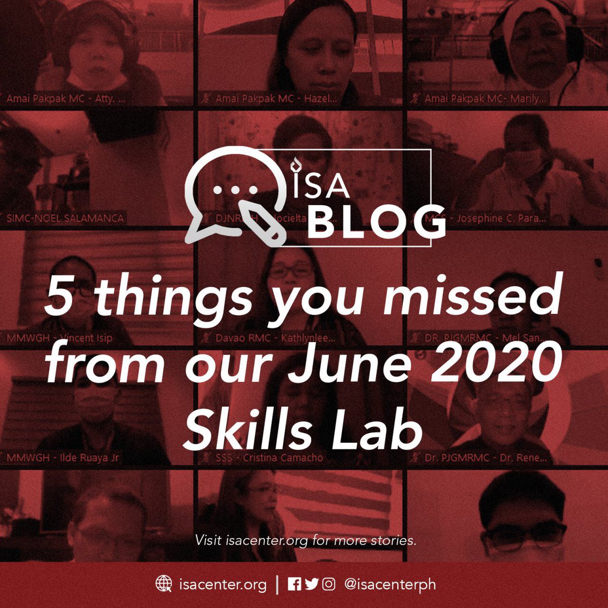 isacenterph's tweet photo. More Skills Lab courses are in store for you this year! 👀✨

Be sure to follow our page for updates or contact Micah Abon via email (mabon@isacenter.org) for inquiries.

Read the full article here: https://t.co/BPui9SVxVe https://t.co/y1yj6QEabE