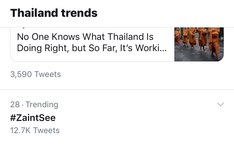 SaintChannel's tweet photo. Trend 
No. 4 #SOLOSAINT2020
No. 28 #ZaintSee 

ด้วยความรัก &amp; คิดถึง ❤️💙 https://t.co/PVZ99IaaeQ