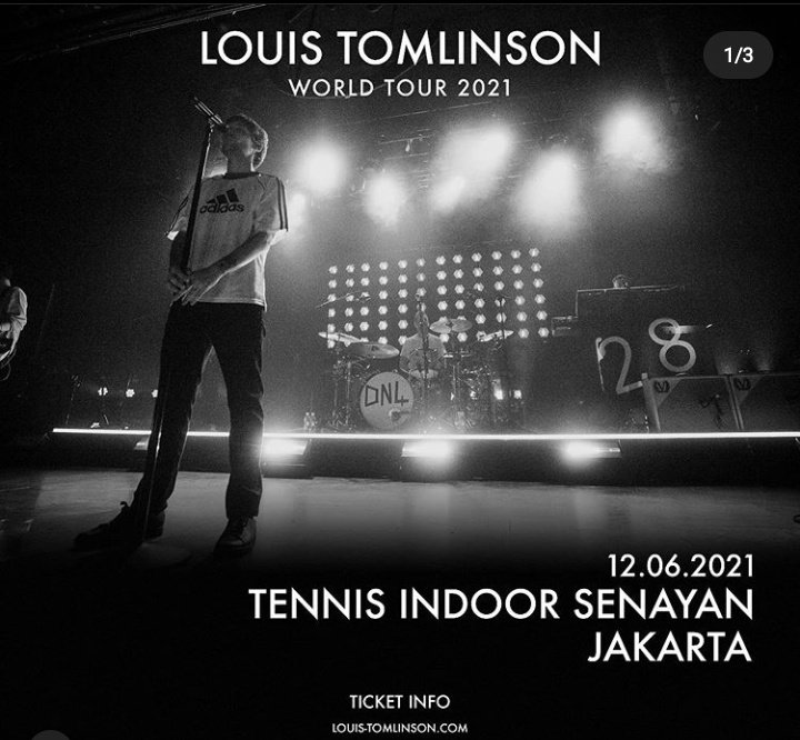 Ranzipri's tweet photo. JUAL 2 TIKET FESTIVAL &amp; TRIBUN A1 LOUIS TOMLINSON https://t.co/bMjfegDMx9