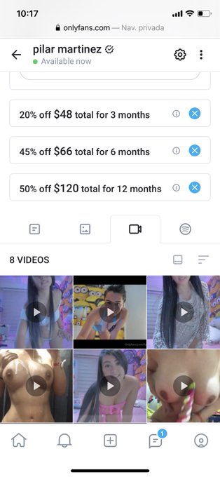 Watch pilar martinez 🩺🔞's leaked NSFW photo on TwXstars