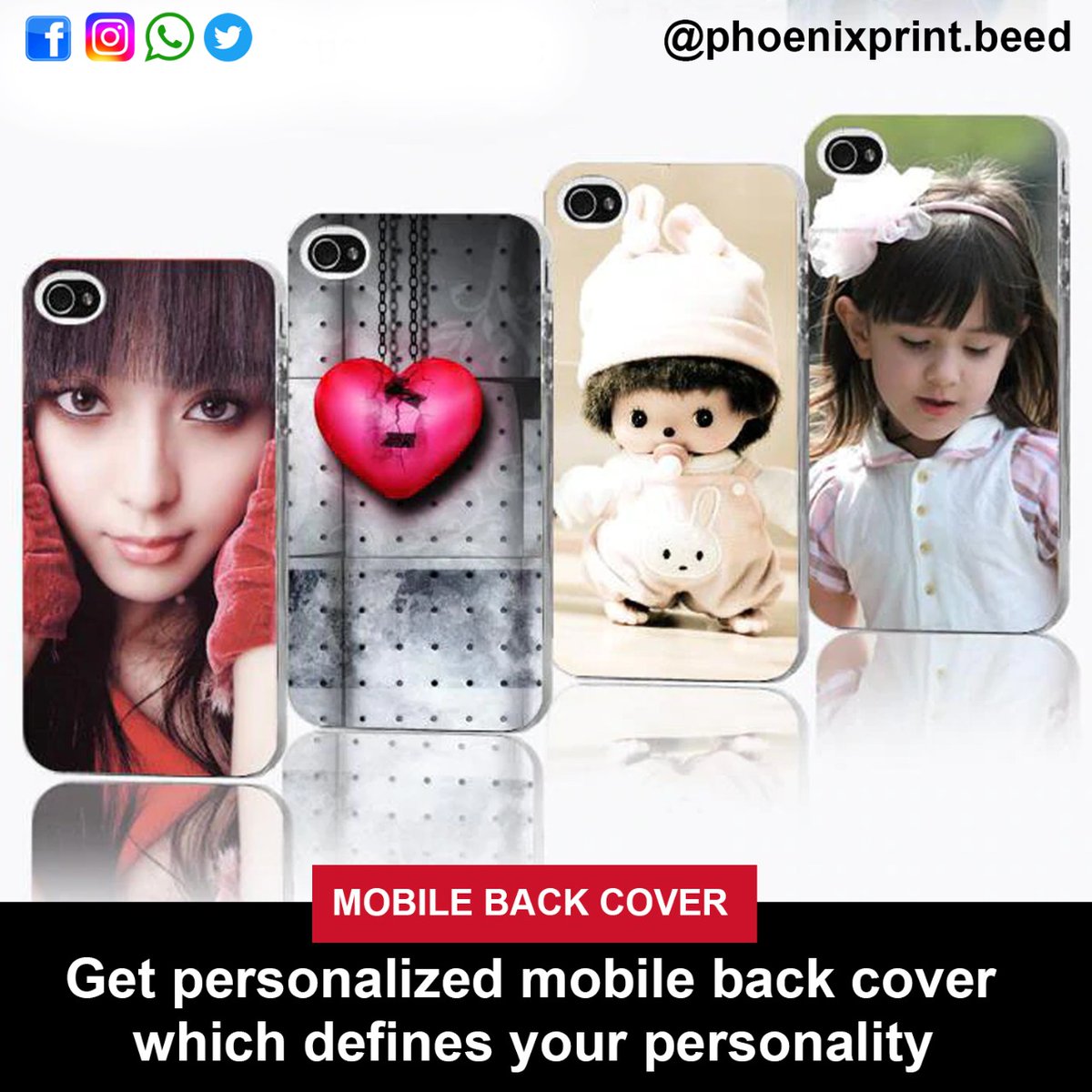 phoenixbeed's tweet photo. Get your personalized printed mobile back cover 
.
.
#backcover #phoenixprint #printingservices #beed #maharashtra #photocover https://t.co/53UjLXFxeL