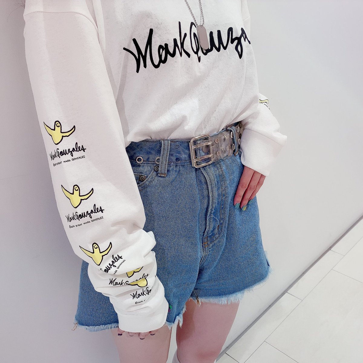 アミュプラザ鹿児島 公式 本館2fにspinns Outletが7 26 日 までの期間限定でオープン マークゴンザレスのロンtがオススメ かわいい天使のキャラクターがポイント その他 Tシャツ トレーナー バッグ 雑貨など色々なアイテムを展開中