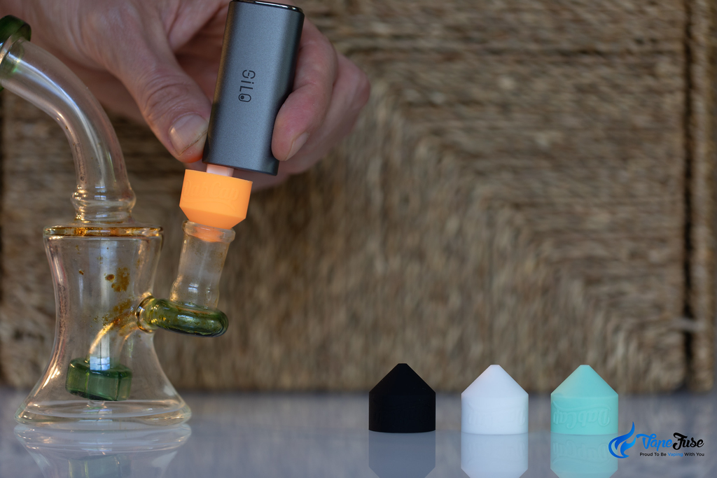 vapefuse's tweet image. In addition to oil cartridges, the DabCap also works with most pods.

Read more 👉 lttr.ai/T0Uu

#VapingTips #DabCap #BongAdapter #Vaporizer