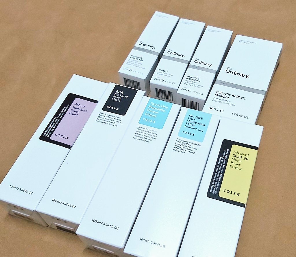 camyungsoo's tweet photo. @thenerdyderma [SELLING] Skincare products!!! 100% authentic and legit. 💖
- The Ordinary 
- Hada Labo
- Cosrx

Please follow Skinmallows(.)ph on IG and FB for more info! We also have our unboxing videos uploaded there as proof of authenticity 🥰  #theordinaryph #hadalaboph #cosrxph #skincareph https://t.co/jVkCrOg9Zu
