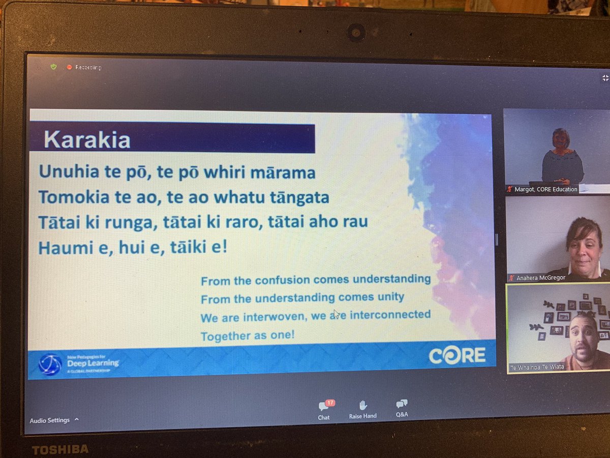 MartinezVenez's tweet photo. Ty @NewPedagogies Amazing virtual conference providing depth in transformation change, wellbeing through communication + collaboration, reinforcing pedagogical practice apprentices while we “reimagine the future” w strong moral imperative #npdl #NZDLL #dll @TDOttawa #ocsbAtHome https://t.co/39bLphKObC