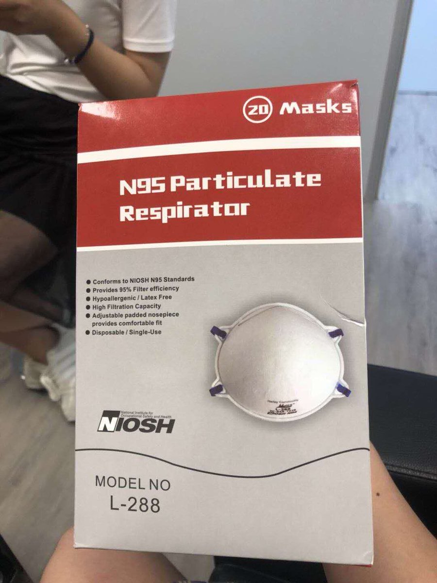 Ali40892751's tweet photo. #NOISH_N95_Mask
#MOQ: 200,000 pieces
#Exwork pieces $2.5 USD/pcs for #L288 and $2 USD/pcs for #L188
from white listed factory #Harley
#USA #EUA_White_List 
If you need more masks like #FFP2, #KN95 #3ply let me know.
WhatsAapp/WeChat:+86 - 155 - 8962 - 2787 https://t.co/wmHvU5uDxY