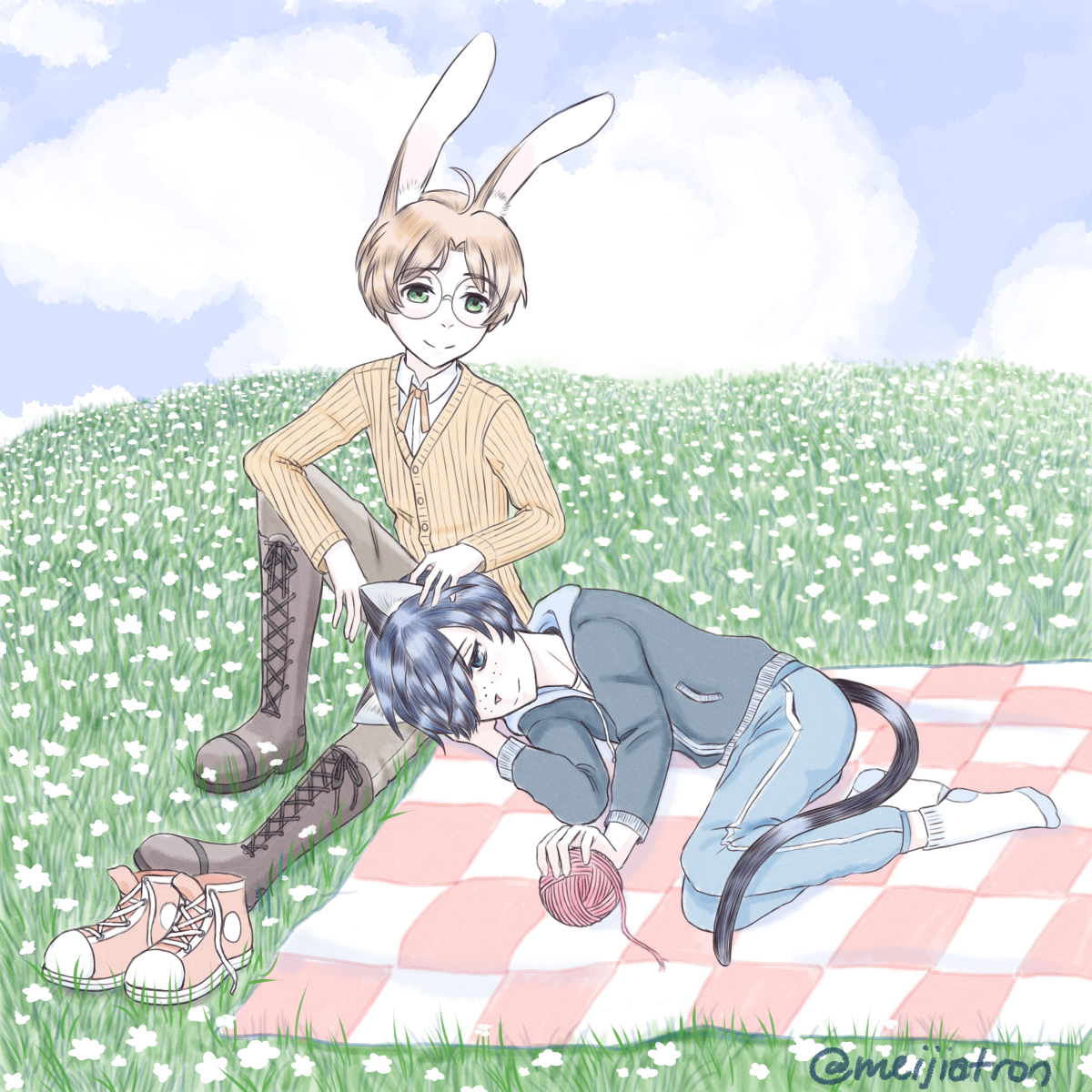 meijiatron's tweet photo. relax

#entoi #さらざんまい #sarazanmai https://t.co/2Bjx8o0yPx