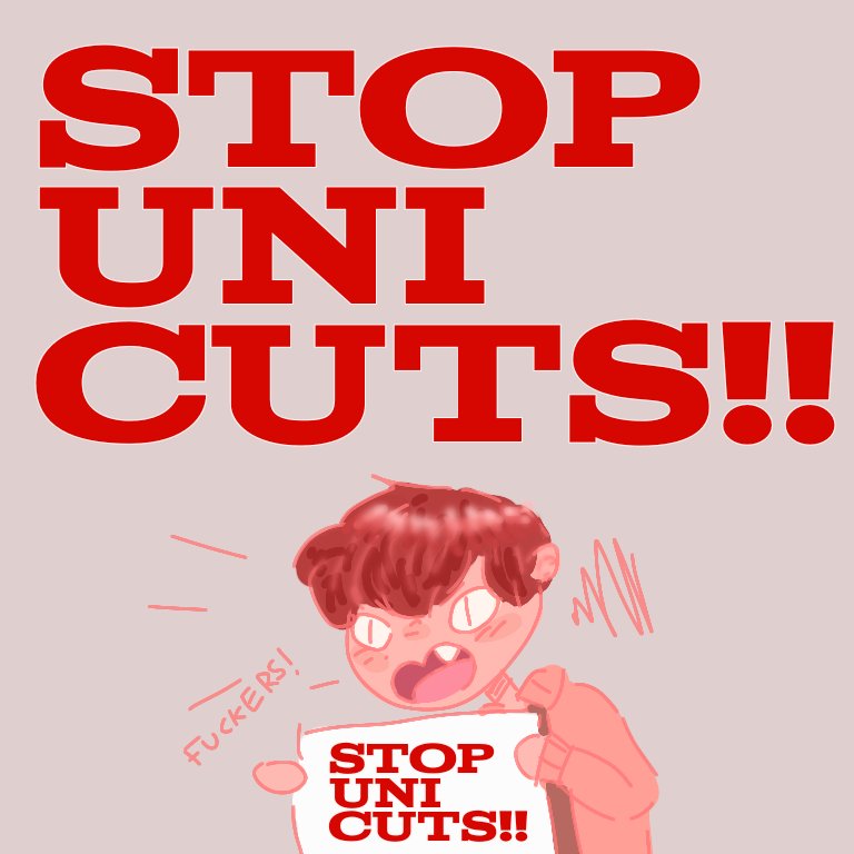 OhNoDaddyo's tweet photo. #RmitStudentsFightBack #Auspol #higherEducation #SaveOurStudents https://t.co/UrF2xdy5Le