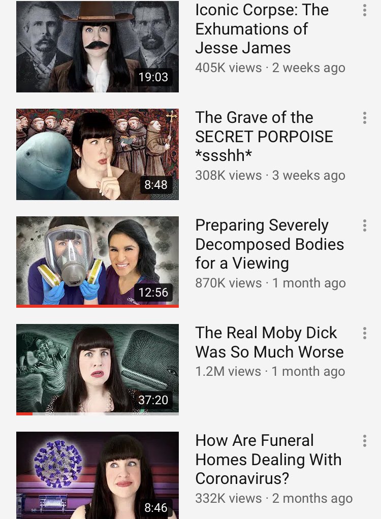 Ask a mortician isn’t strictly crime/horror, but she has a lot of videos about notorious deaths/corpses and weird real-life horror stories