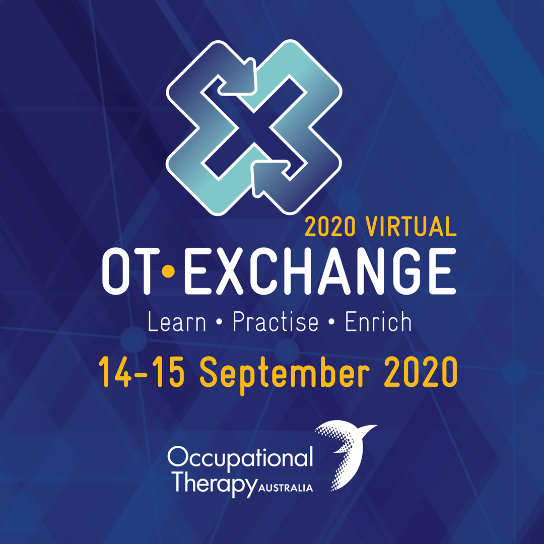 An exciting virtual event on OT research: Virtual OT Exchange 2020 Conference taking place on Monday 14 and Tuesday 15 September 2020 online
#otlifelab

otausevents.com.au/OTexchange2020