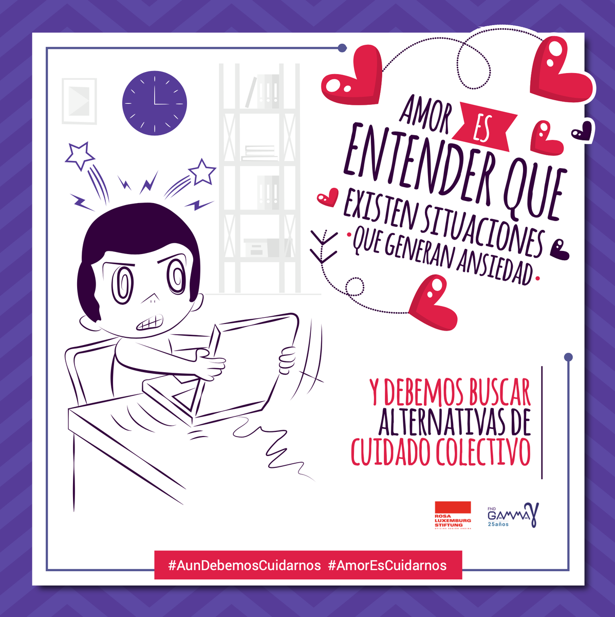 GAMMA_Ecuador's tweet photo. ❤️ # AmorEs ... entender que existen situaciones que generan ansiedad y que debemos buscar alternativas de cuidado colectivo.

# AunDebemosCuidarnos
# CuidándomeTeCuido
# AmorEsCuidarnos https://t.co/oBcJSDKkGr