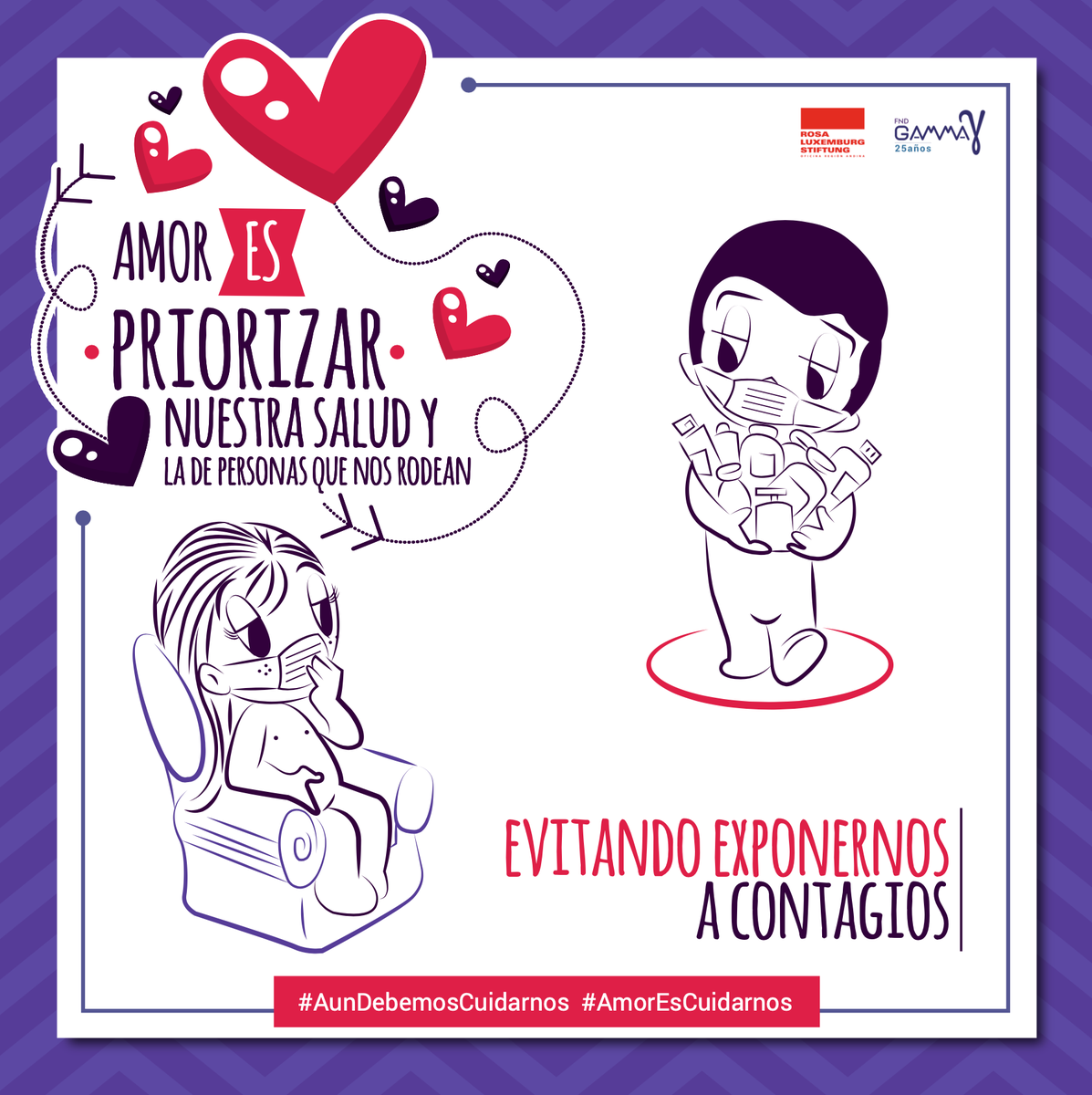 GAMMA_Ecuador's tweet photo. ❤️ # AmorEs ... priorizar nuestra salud y la de personas que nos rodean, evitando exponernos a contagios 😷

# AunDebemosCuidarnos
# CuidándomeTeCuido
# AmorEsCuidarnos https://t.co/rHtCC5XE8H