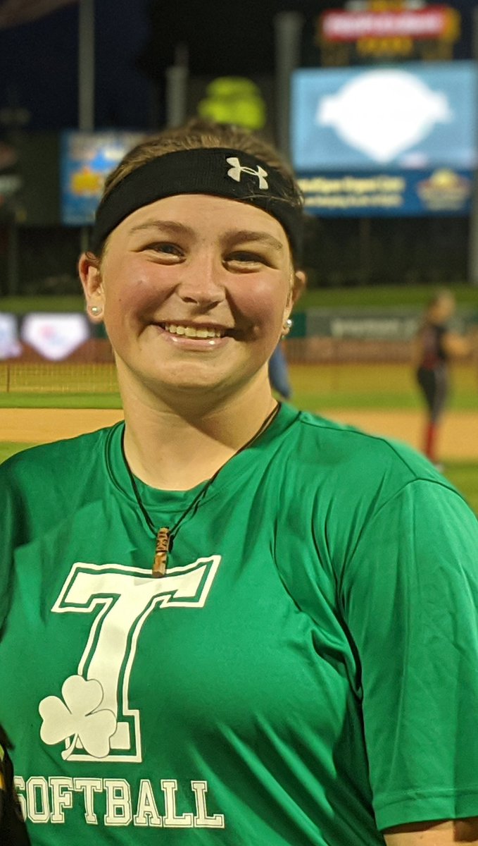 Congratulations to Amanda Smith ... She was awarded the MVP at tonight's York Revolution Class of 2020 Invitational Softball Game... This was Amanda's last game as a ☘️... The last batter she faced struck out... Bringing her career total to 500...WTG Amanda...☘️☘️☘️